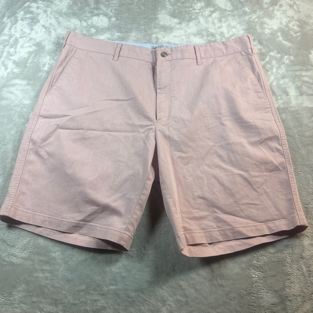 Peter Millar Men's 38 Shorts Pink Crown Stretch Flat Front MS20B21